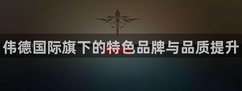 壹号注册入口app下载：伟德国际旗下的特色品牌与品质提升